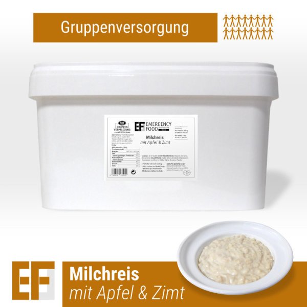 Convar Emergency Food | Rispudding | Frysetørket mat | 5000g