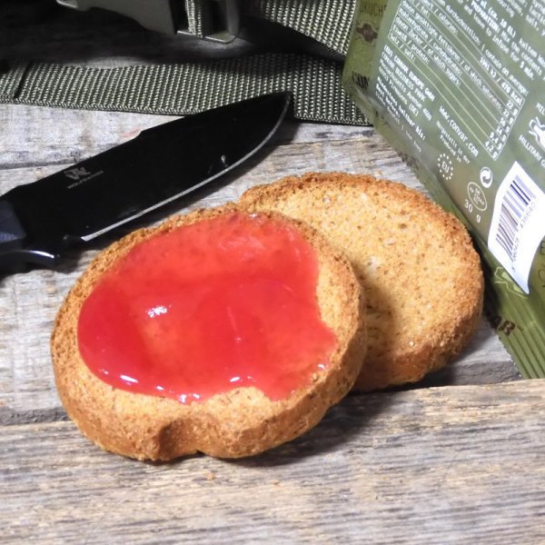 Convar Emergency Food | Strawberry Jam 35 g 10 års holdbarhet | Dagligvarer | 35g