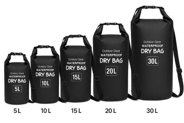 Elements Dry Bag 15L svart