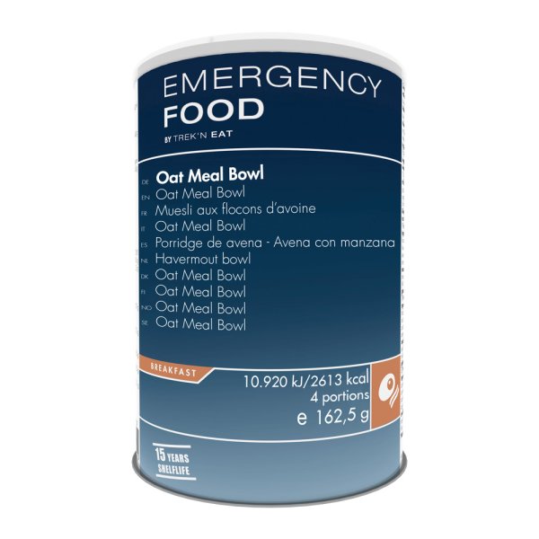 Emergency Food | Oat Meal Bowl | Frysetørket mat