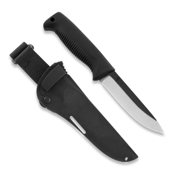 Peltonen M07 Ranger Puukko | Ubelagt | TPE-svart | Kompositt-svart