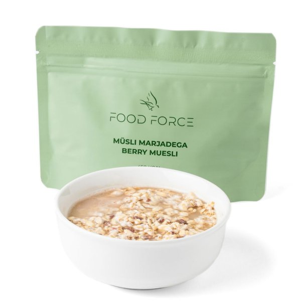 Food Force | Berry Müsli | Frysetørket mat | 100g
