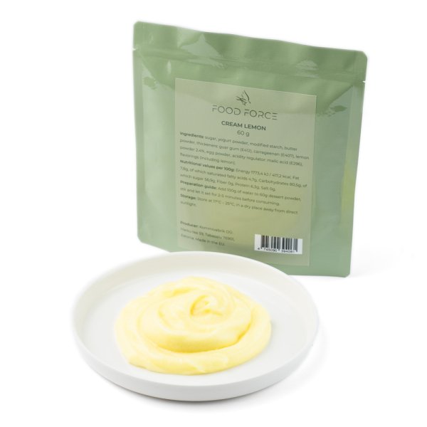 Food Force | Cream Lemon | Frysetørket mat | 60g