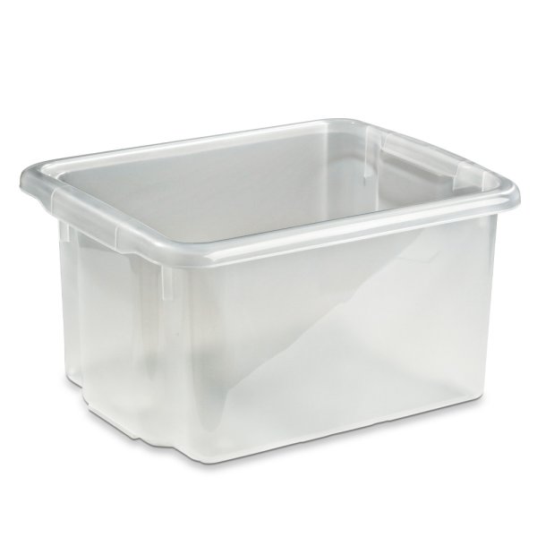 Oppbevaringsboks Nordic 23L Transparent
