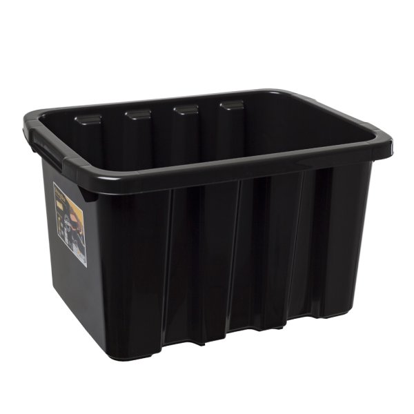 Oppbevaringsboks Strongbox 27L Svart