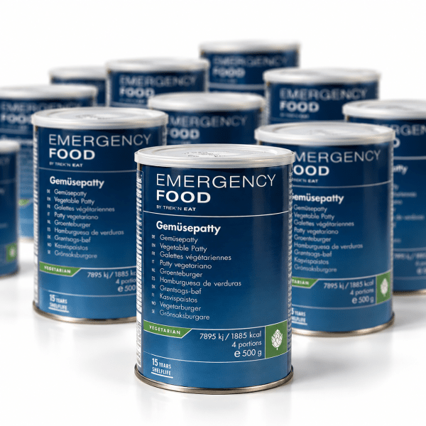 Katadyn Emergency Food | Frysetørket mat | Måltidspakke | 12 575g