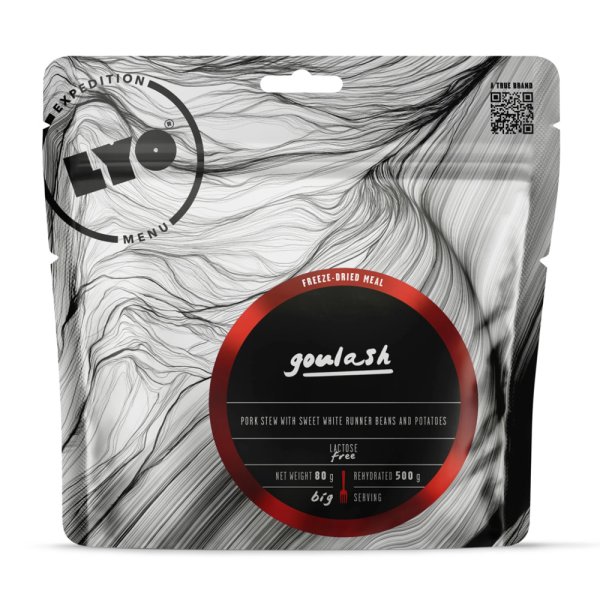 LyoFood | Goulash soup | Frysetørket mat | 80g