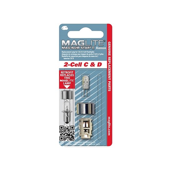 Maglite-pære Magnum Star II for 2 D/C-celler