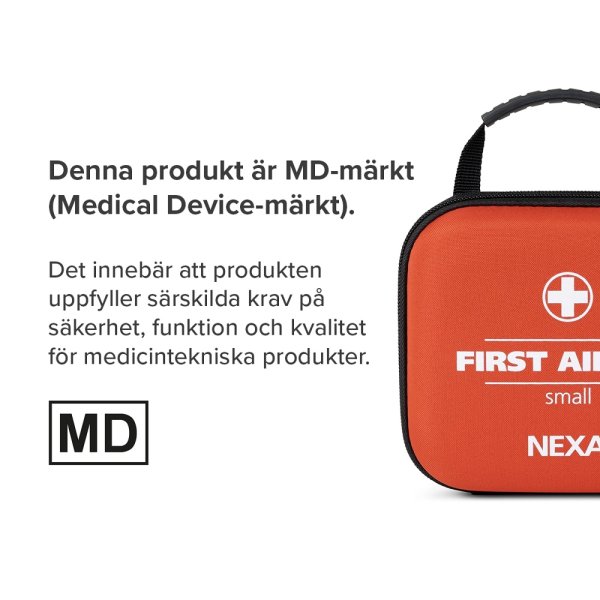 Nexa førstehjelpsskrin Small | 30 deler