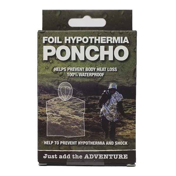 Poncho som nødteppe