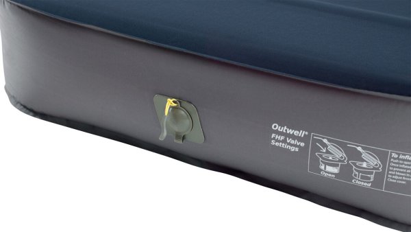 Outwell Dreamboat Double 7,5 cm | Liggeunderlag sommer | Selvoppblåsende