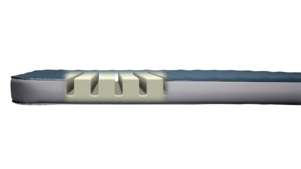 Outwell Dreamboat Double 7,5 cm | Liggeunderlag sommer | Selvoppblåsende