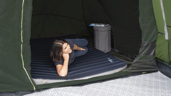 Outwell Dreamboat Double 7,5 cm | Liggeunderlag sommer | Selvoppblåsende