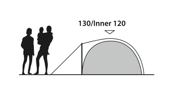 Outwell Cloud 3 | Telt | 3 personer