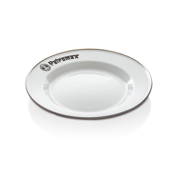Petromax emaljerte tallerkener 2 stk Vita