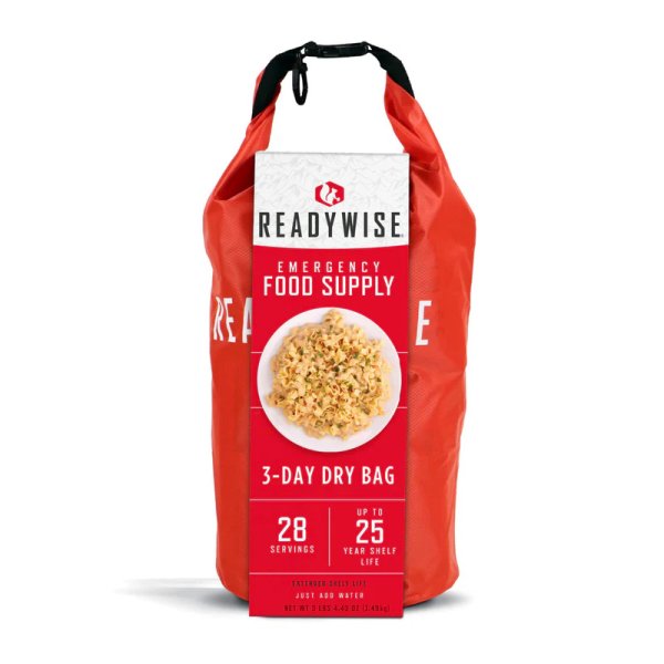 ReadyWise 28 porsjoner Drybag | Frysetørket mat | 1149g