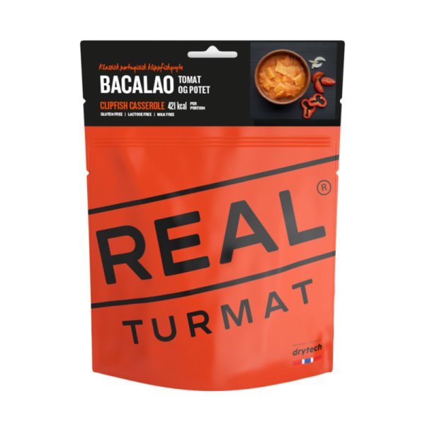 Real Turmat | Bacalao | Frysetørket mat | 85g