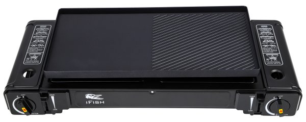 Dobbel stekeplate Cook'n Go