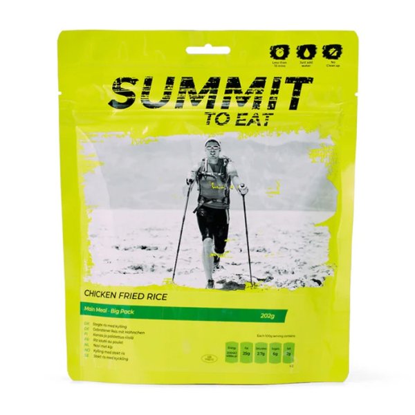Summit To Eat | Stekt ris med kylling | Frysetørket mat | 202 g