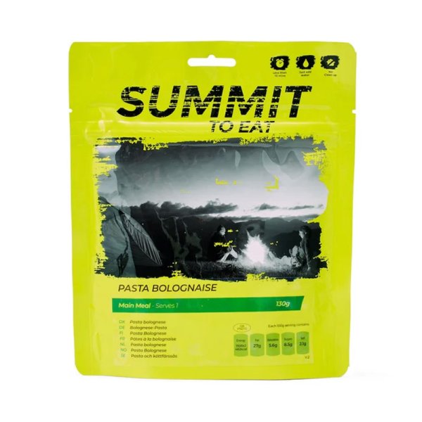 Summit To Eat | Pasta Bolognaise | Frysetørket mat | 130g