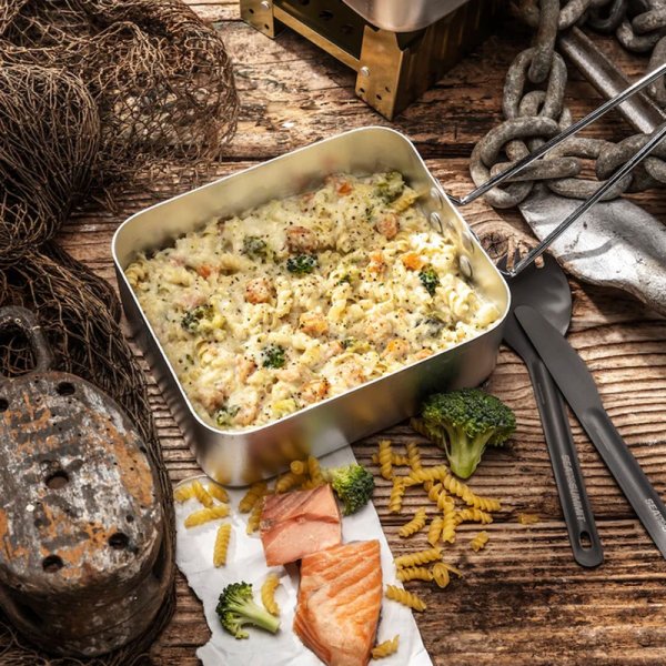 Summit To Eat | Pasta med laks og brokkoli | Frysetørket mat | 193 g
