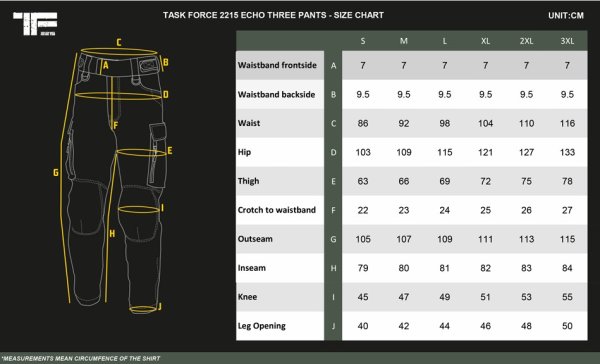 TF-2215 Echo Three pants Coyote 