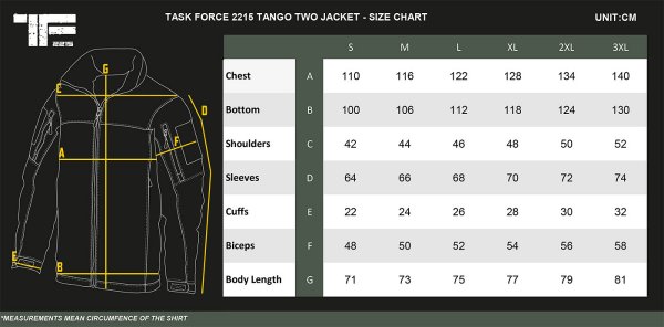 TF-2215 Tango Two Jacket Green