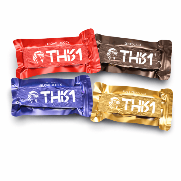 This-1 Energy Bar Mix Pack - 4 smaker for maksimal energi og kriseberedskap