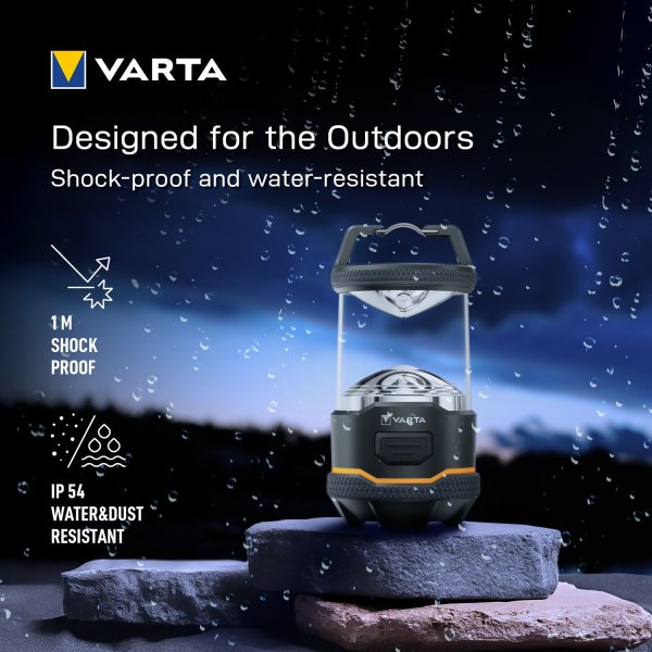 Varta Outdoor Sports Lantern L10 | Campinglampe | 170 lumen