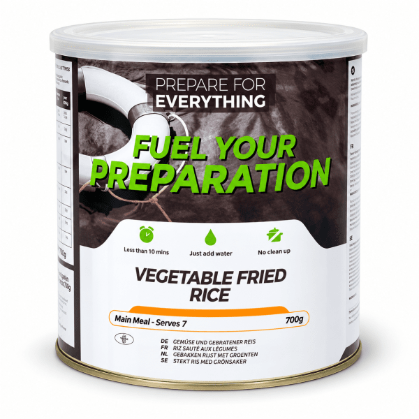 Fuel Your Preparation | Vegetable Fried Rice | Frysetørket mat | 700g